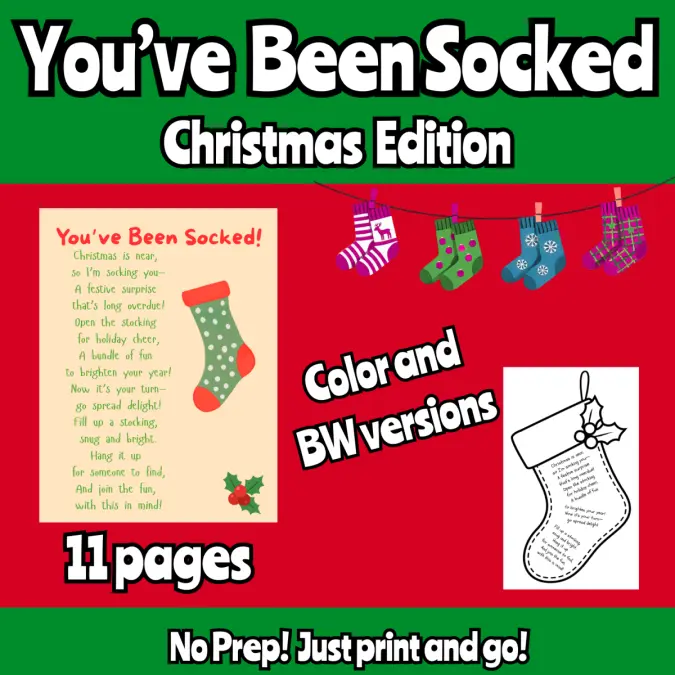 Christmas Socked