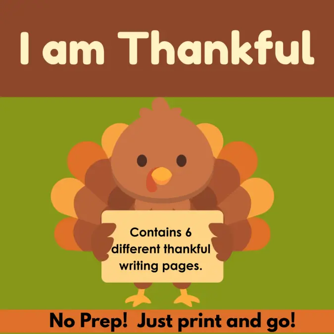 I Am Thankful For