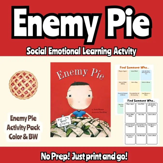 Enemy Pie (Social Emotional Lesson)